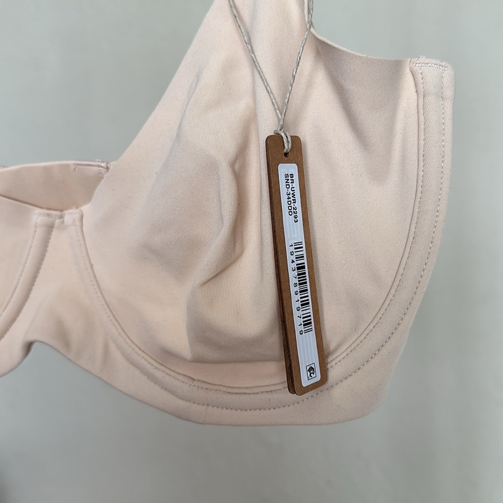 SKIMS FITS EVERYBODY UNLINED DEMI BRA - 2293 Sand size 34DDD NWT - Picture 3 of 4